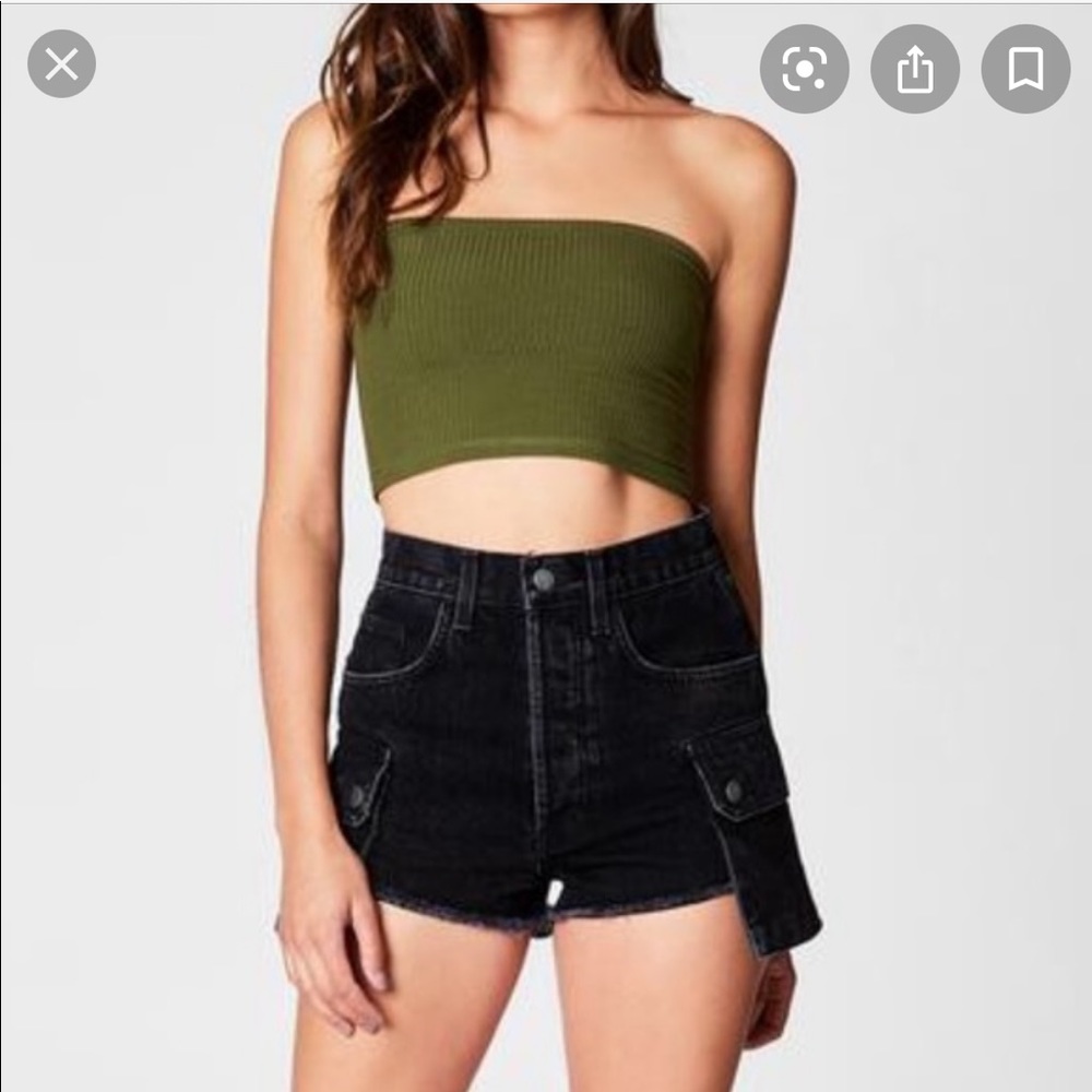 Carmar denim cargo shorts